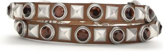 Etro Womens Leather Belt Brown Calf