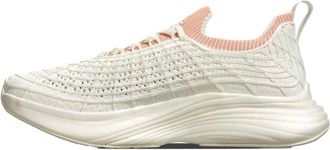 Athletic Propulsion Labs Womens Techloom Zipline Shoes In Ivory/blush/ribbed