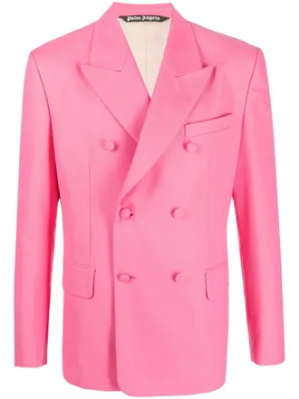 Palm Angels Sonny double-breasted blazer - Pink