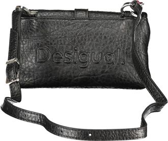 Desigual Mone Clutch Micro - Dames - Schoudertassen - Zwart - ONE Size - Polyester - Tassen
