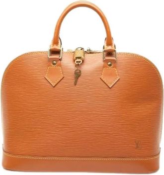 Louis Vuitton Pre-owned Handbags, female, Brown, Size: ONE SIZE Pre-owned Alma PM