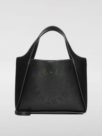 Stella McCartney Borsa Stella McCartney in pelle sintetica a grana con logo traforato