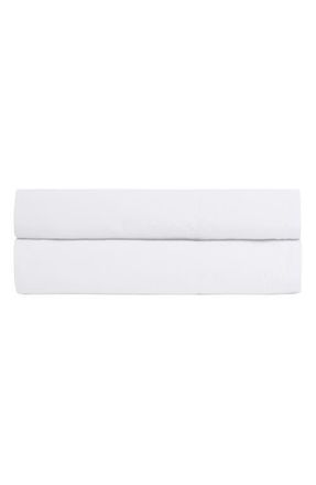 Parachute Percale Fitted Sheet in White at Nordstrom, Size Queen