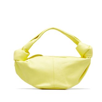 Bottega Veneta Yellow Mini Double Knot Bag