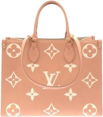 Louis Vuitton Pre-owned Vintage Tote Bag - Dames - Vintage Shopper - Roze - ONE Size - Vintage