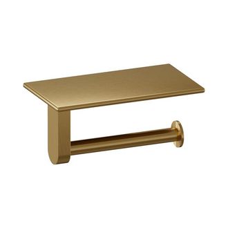 Marcel Breuer toiletrolhouder - 18cm - Goud geborsteld