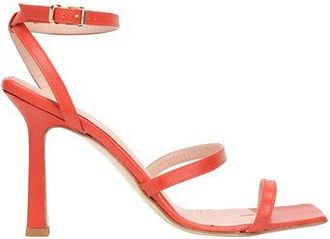 8 by YOOX LEATHER SQUARE TOE THONG SANDAL 90