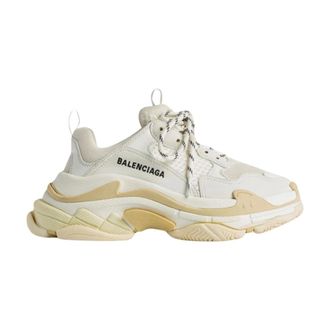 Balenciaga Sneakers, female, Beige, Size: 6 US Triple S