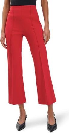 Rag & Bone Irina Ponte Kick Flare Pants in Dark Cherry at Nordstrom Rack, Size Small