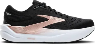 Brooks Womens Ghost Max 3 Shoes In Black/black/rose Gold