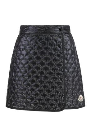 Moncler Padded Mini Skirt With Quilted Pattern