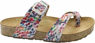 Haflinger Womens Juno Casual Sandals In Multi Bubble