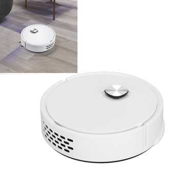 Infinite Aspiradora Robot Inteligente Y A Prueba De Ca&iacute;das Con Gran Potencia De Succi&oacute;n Para El Pelo De Mascotas Y La Limpieza Diaria De Suelos Blancos