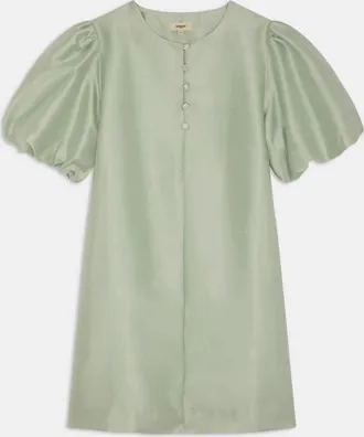 Suncoo Womens Come Mini Dress In Vert Deau