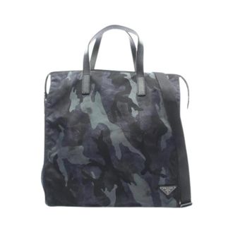 Prada Pre-owned Vintage Tote Bag - Heren - Vintage Shopper - Veelkleurig - ONE Size - Leer - Vintage