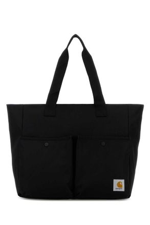 Carhartt Work in Progress Black Canvas Jake Tote