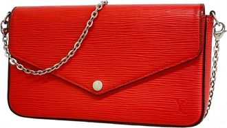 Louis Vuitton Coquelicots Chain/Shoulder Wallet (Pre-Owned)