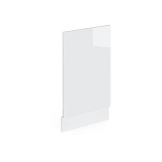 Vicco Panel Frontal R-line, Blanco Alto Brillo, 45 Cm Sin Encimera