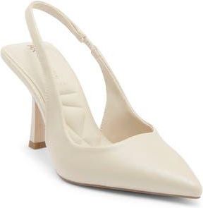 Anne Klein Indianna Slingback Pump in Bone at Nordstrom Rack, Size 5.5
