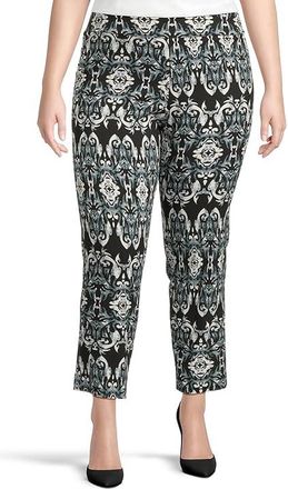 Krazy Larry Pull-On Ankle Womens Dress Pants Grey : 14 28, Nylon/Rayon/Spandex