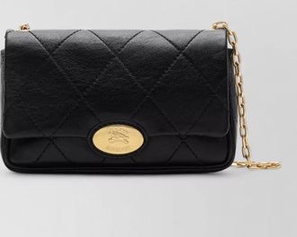 Burberry strand leather clutch bag