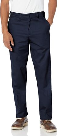 Red Kap Mens Wrinkle-Resistant Cotton Work Pant, Dark Navy, 34x30