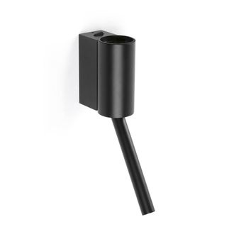 Netlighting Dante LED Reading Wall Light Matt Black 5W 3W 2700K