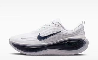 Nike Mens Vomero Plus Running Shoes In White/midnight Navy