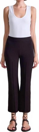 Apiece Apart Rene Pull On Pant In Deep Espresso