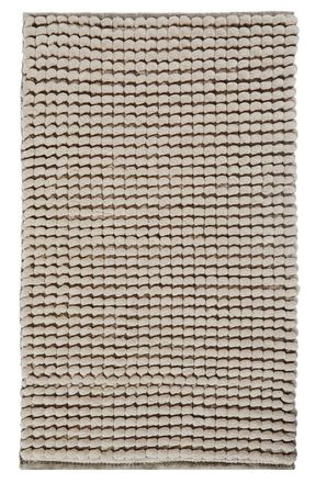 Aquanova Handgefertigter, weicher Badteppich Axel Linen