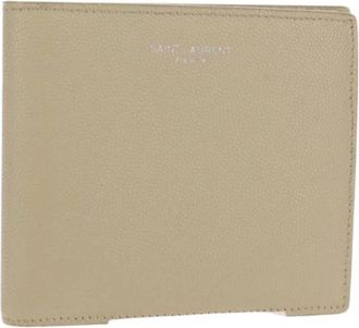 Saint Laurent Pre-owned Wallets, female, Beige, Size: ONE SIZE Pre-owned Vintage Wallet
