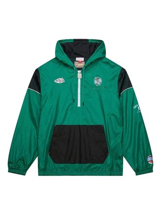 Mitchell & Ness Boston Celtics Kelly Green Team OG 3.0 half-zip jacket