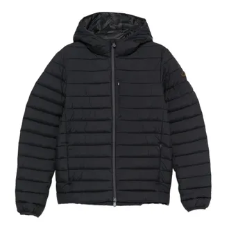 Save The Duck Winter Jackets, male, Gray, 2XL, Juncus Puffer Hooded Jacket