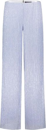 Vera Mont Wide Broeken - Dames - Wijde Broeken - Blauw - XL - Broeken