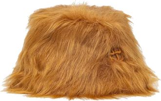 Ruslan Baginskiy Cappello bucket in pelliccia cruelty-free - Marrone