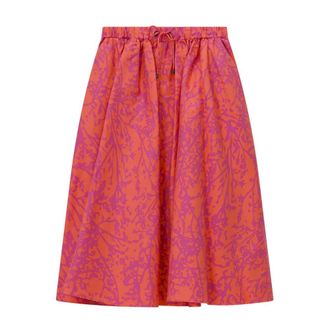 Max Mara Midi Skirts, female, Red, Size: XS Berlina Midi Skirt