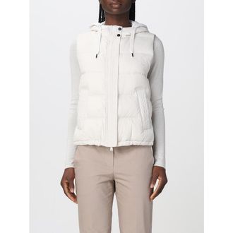 Brunello Cucinelli Vaniglia Padded Hooded Jacket, Brand Size 48 (US Size 14)