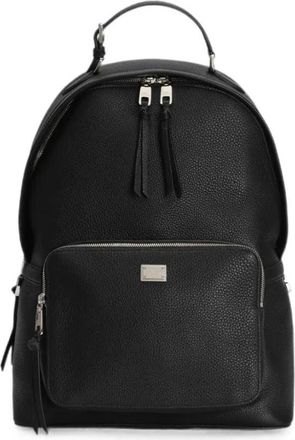 Dolce & Gabbana Vittoria Rugzak - Heren - Rugzakken - Zwart - ONE Size - Katoen - Tassen