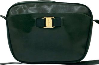 Ferragamo Pre-owned Ferragamo Calfskin Vara Crossbody Ladies D211184