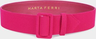 Marta Ferri Wool Crepe Belt