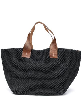 Ibeliv top-handle tote - Black