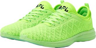 Athletic Propulsion Labs Womens Phantom Shoe In Green/black/clear
