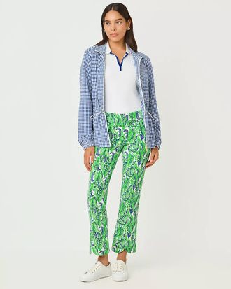 Lilly Pulitzer UPF 50+ Luxletic 28 Corso Scallop Kick Flare Pant