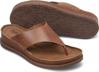 Born Womens Edie Leather Sandals In Brown