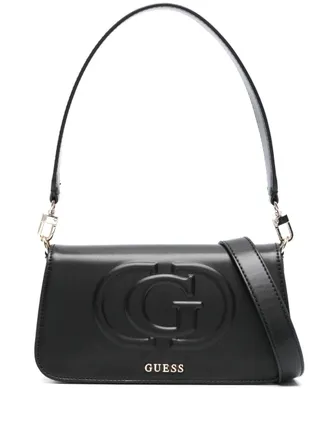 Guess Co Mietta shoulder bag - women - Polyurethane/Polyester - OS - Black