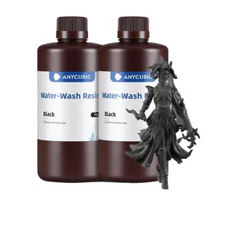 OEM Resina Lavabile Con Acqua, Bassa Viscosit&agrave;, Facile Da Pulire, Nera, 2 Kg