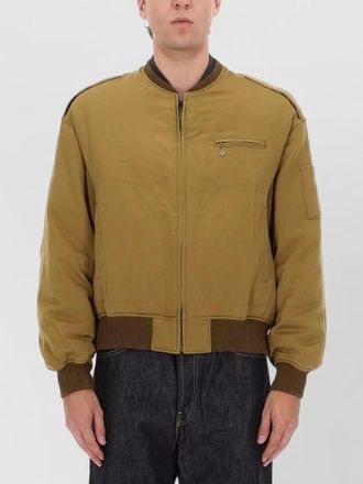 Visvim utility jacket with ribbed cuffs and epaulettes