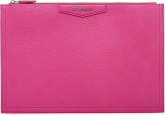 Givenchy Stijlvolle Clutch met Kettingriem - Dames - Clutches - Roze - ONE Size - Tassen