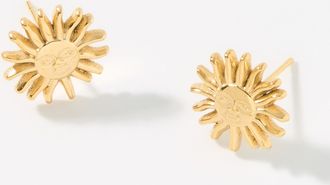 Simons Womens Small sun earrings