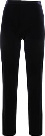 Blanca Vita Velvet Broek - Dames - Slim Fit Broeken - Blauw - L - Broeken